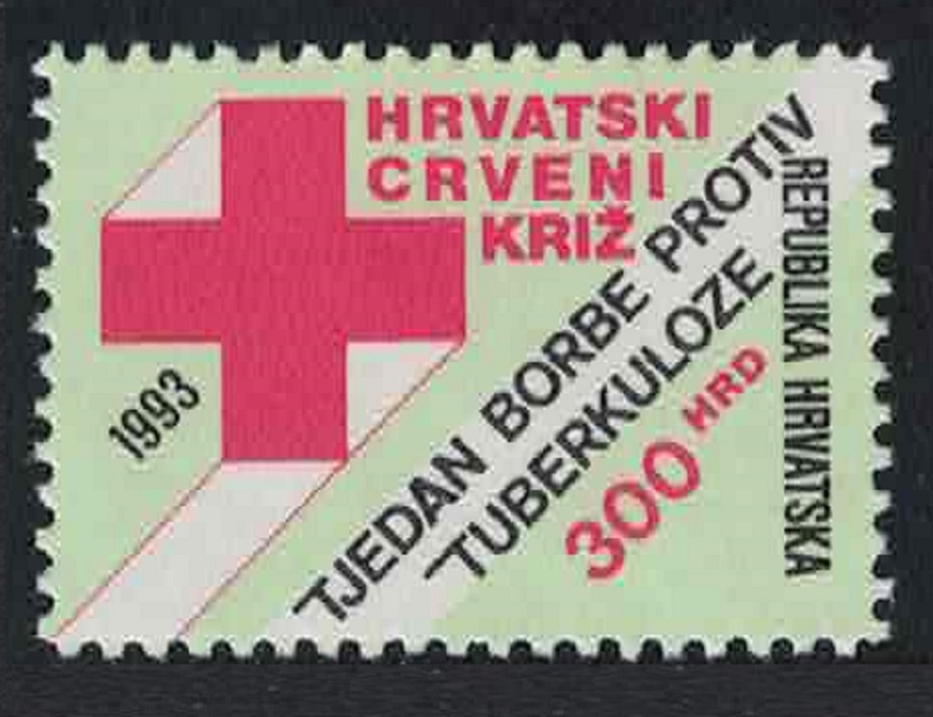 SALE Croatia Red Cross Anti-tuberculosis Week Sheet stamp 1993 MNH SG#252 - Foto 1 di 1