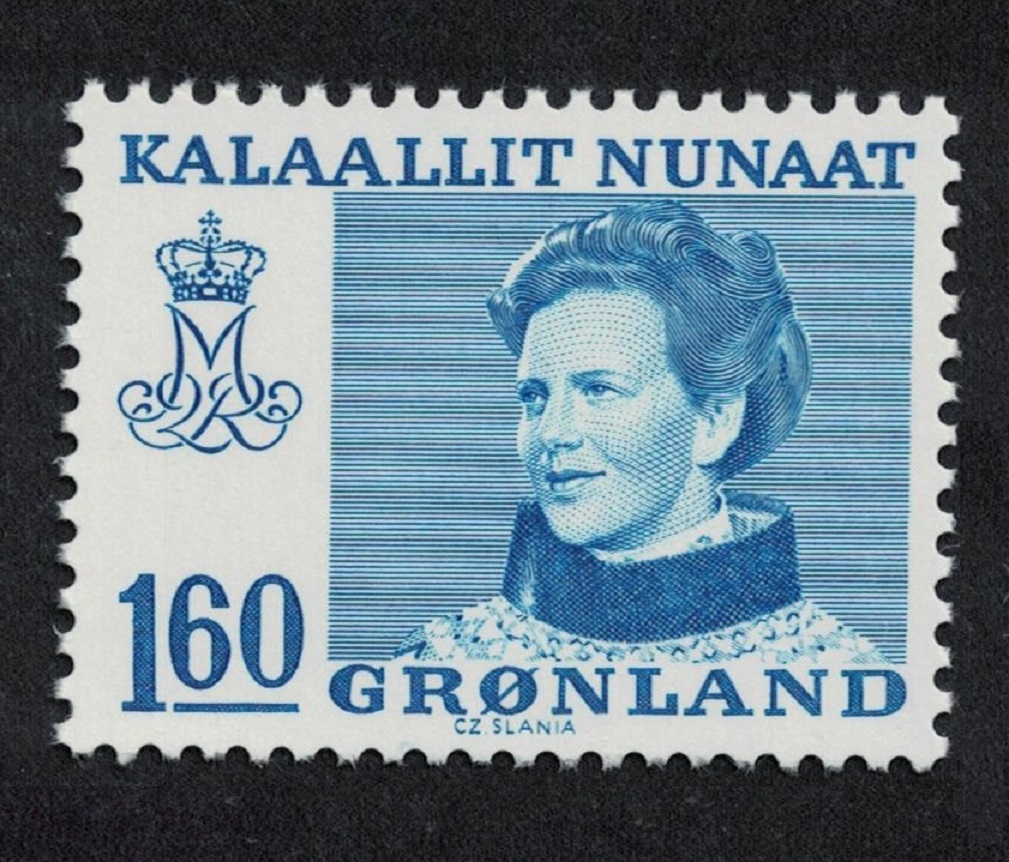 SALE Greenland Queen Margrethe 160 ore 1979 MNH SG#103 MI#114 - Bild 1 von 1
